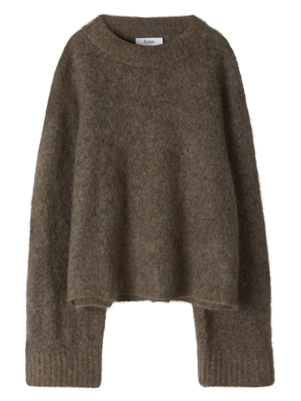 Stylein Niclas wide-sleeve jumper | Brown | Image 1