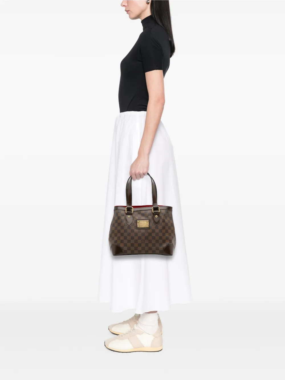 Louis Vuitton Pre-Owned 2003-2014 Damier Ebene Hampstead PM tote bag | Pre-Owned | Image 2