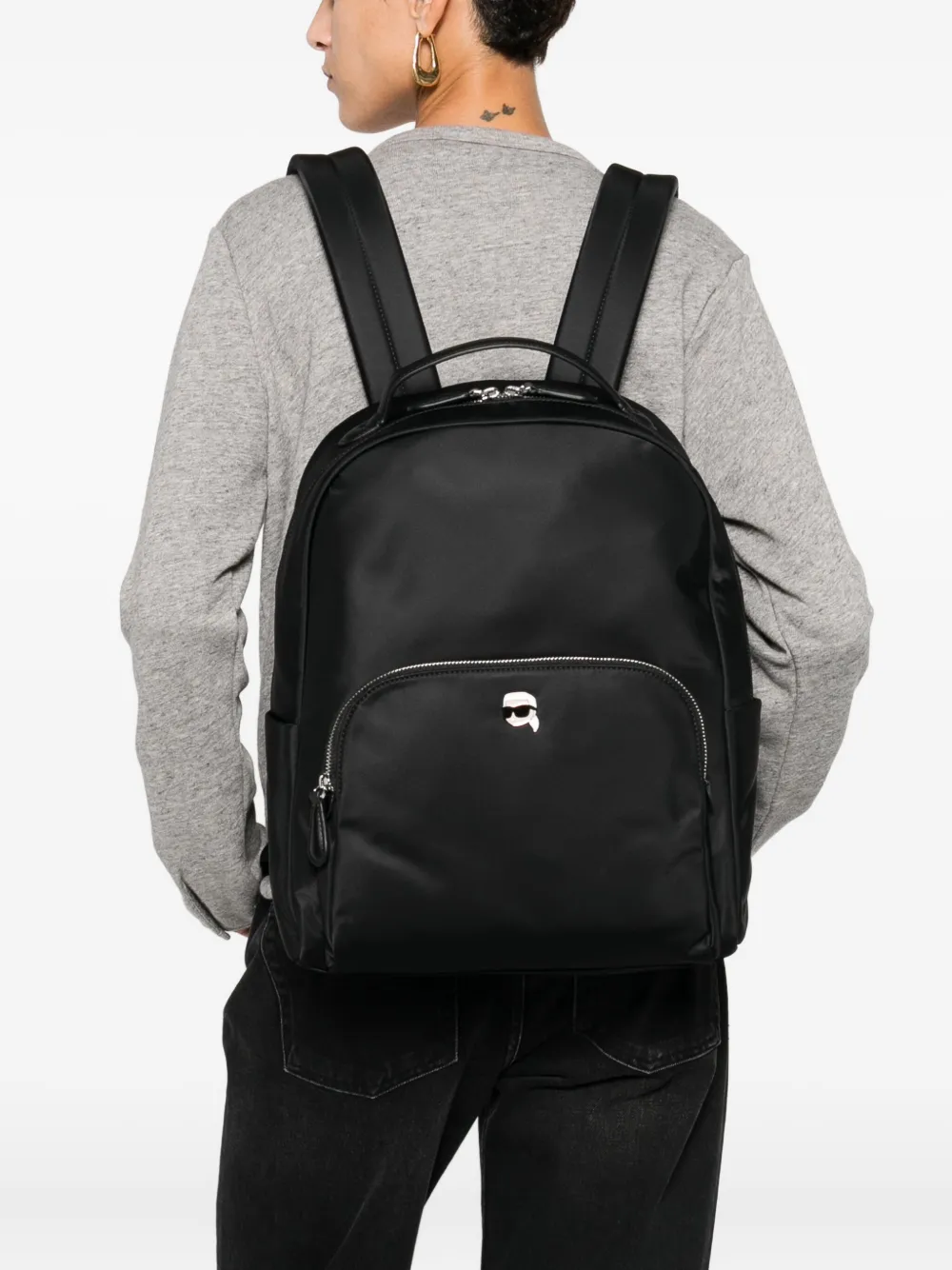 Karl Lagerfeld Ikon rugzak - Zwart
