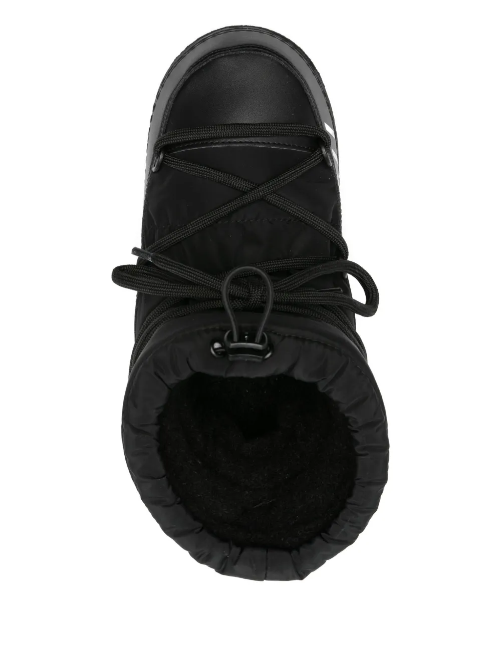 Inuikii Lace-up Padded Boots In Black