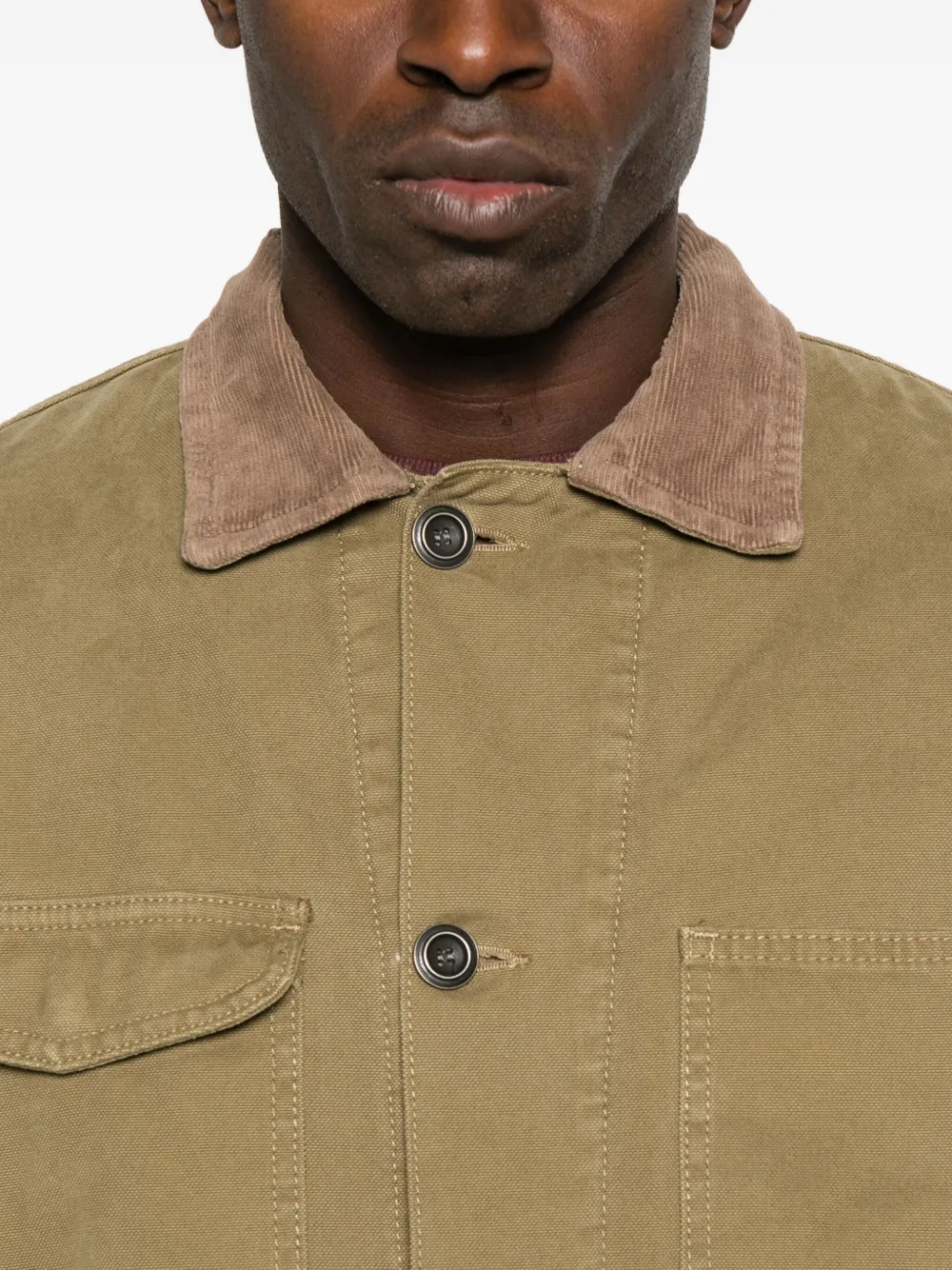 Chesapeake's Corduroy-collar Jacket In Brown