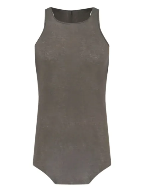 Rick Owens camiseta con espalda de nadador