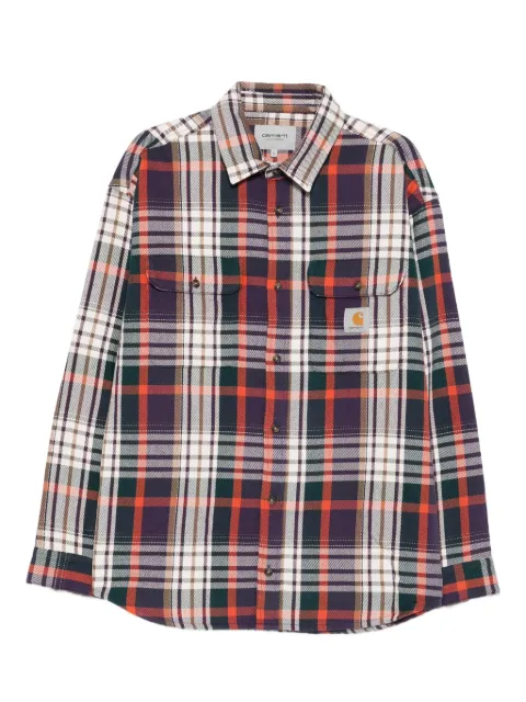 Carhartt WIP check-pattern long-sleeved shirt