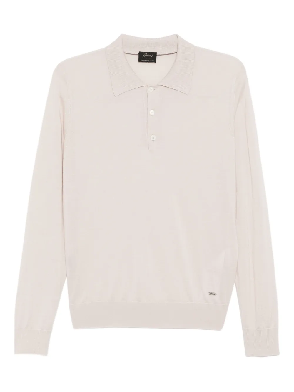 Brioni knitted polo shirt | Neutrals | Image 1