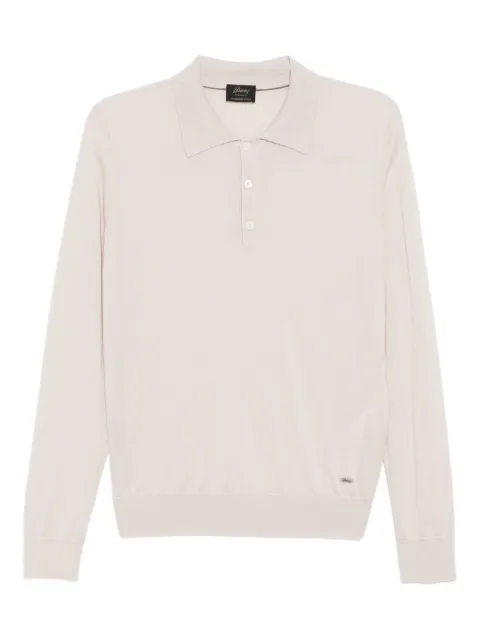 Brioni knitted polo shirt
