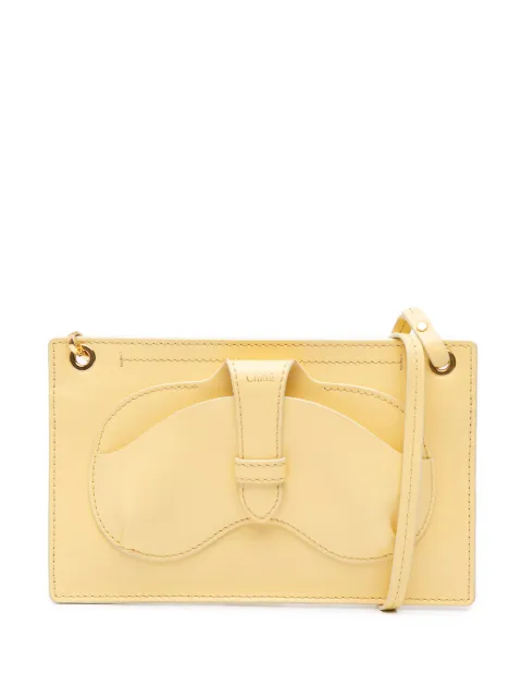 Chloé Pre-Owned 2021 Leather Harrison Eyeglasses and Phone Pouch crossbody bag