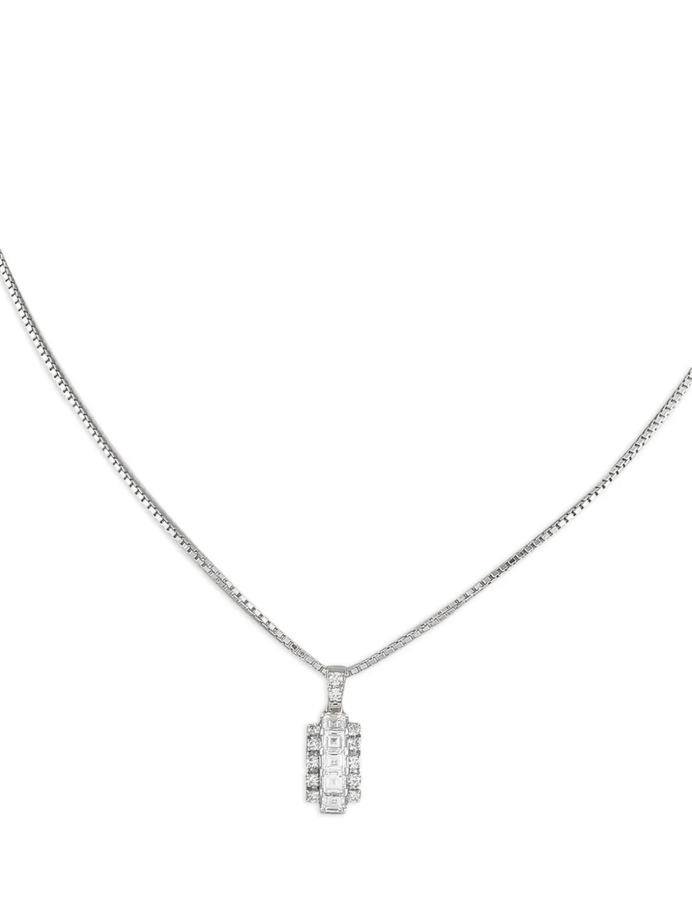 LB Exclusive platinum diamond necklace | Image 2