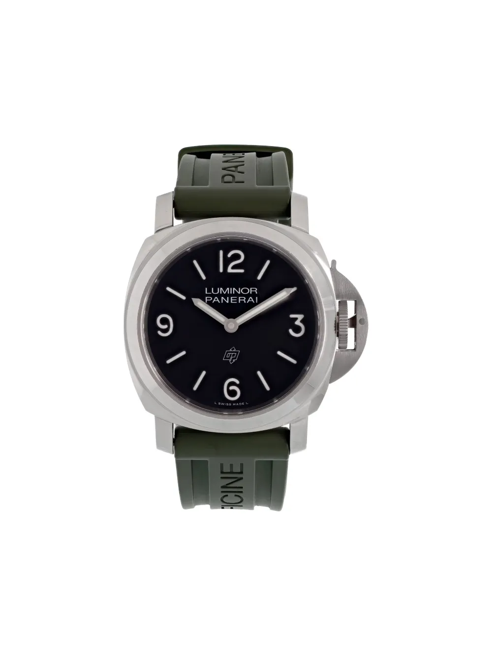 Pre-owned Panerai Luminor Marina 44mm In Black