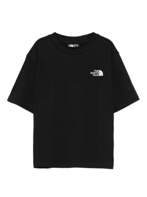 The North Face Kids Camiseta com logo bordado