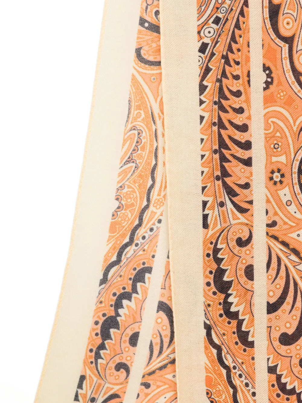 ETRO Sjaal met paisley-print - Oranje