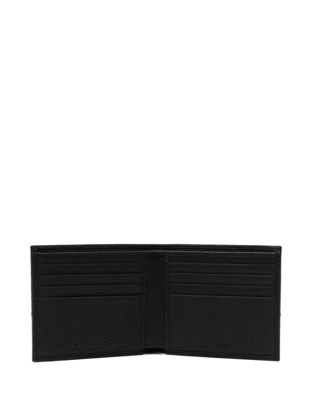 Hugo Boss Logo-plaque Wallet In Black