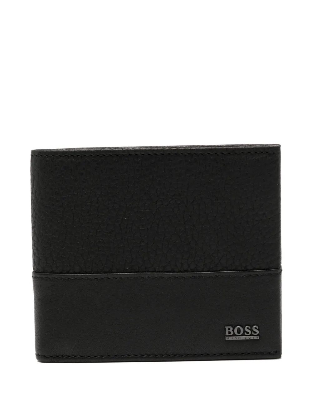 BOSS logo-plaque wallet | Black | Image 1