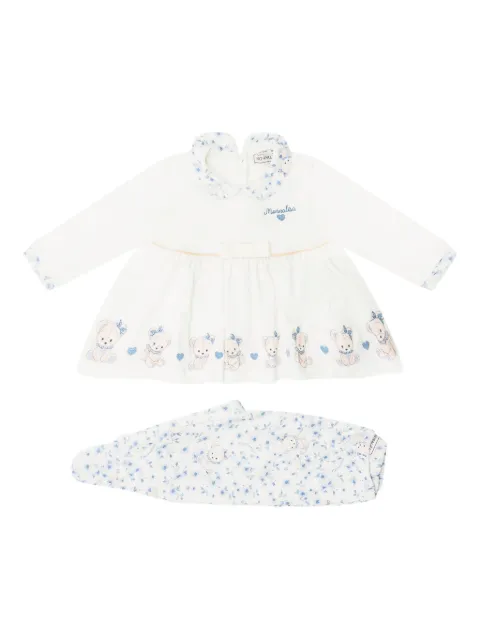 Monnalisa mameluco con estampado floral