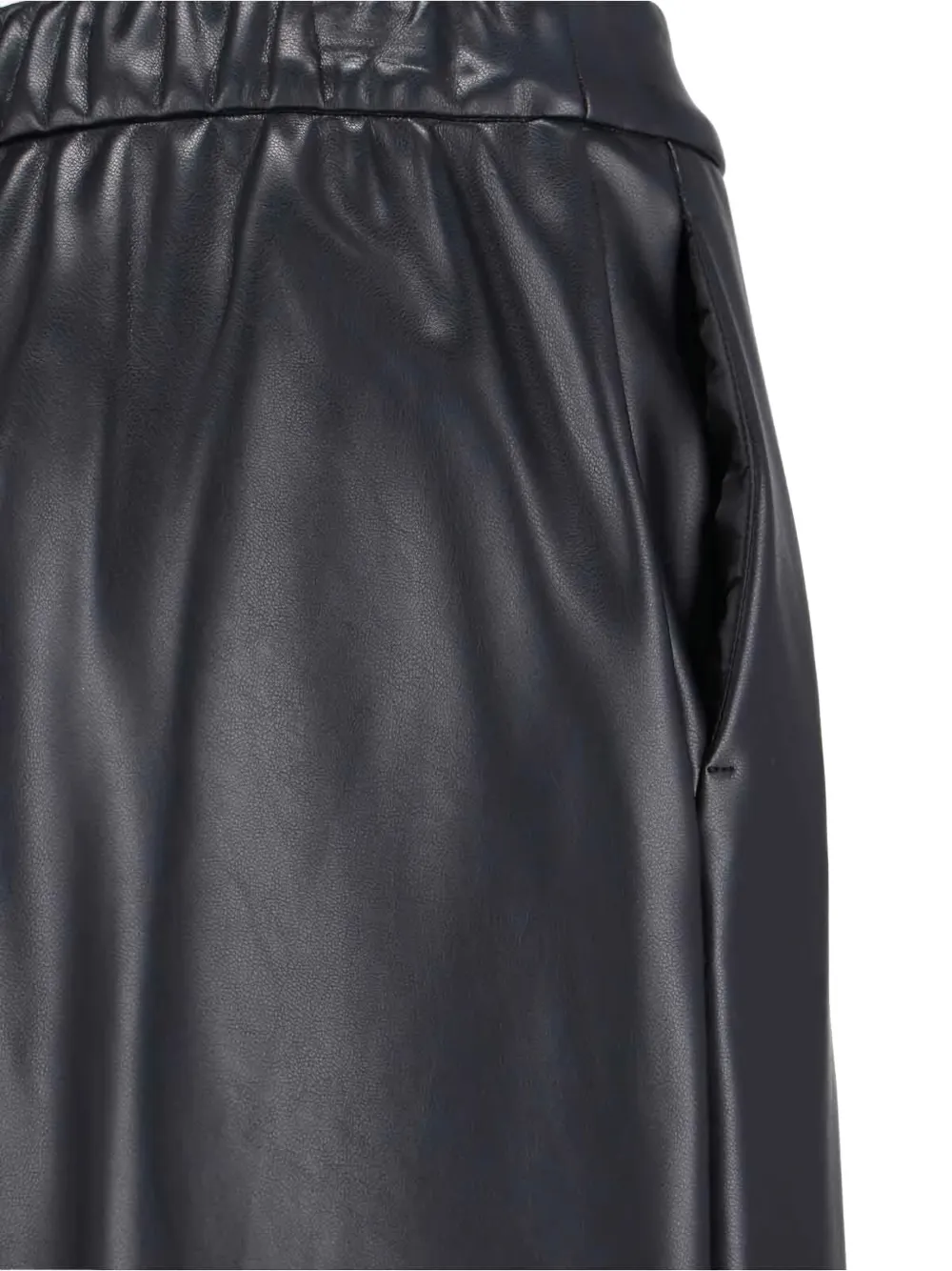 'S Max Mara Luciana broek met elastische taille Zwart