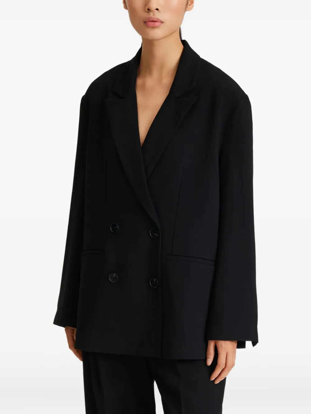 Stylein double-breasted blazer | Black | Image 1