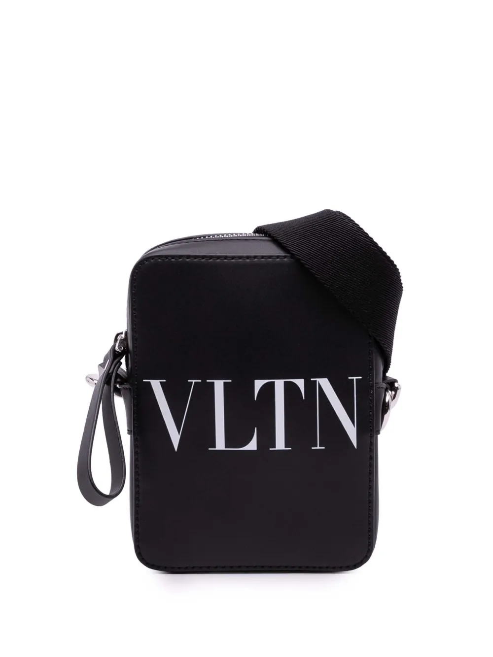 Valentino Garavani Pre-Owned 2018-2025 Small Leather VLTN crossbody bag | Black | Image 1