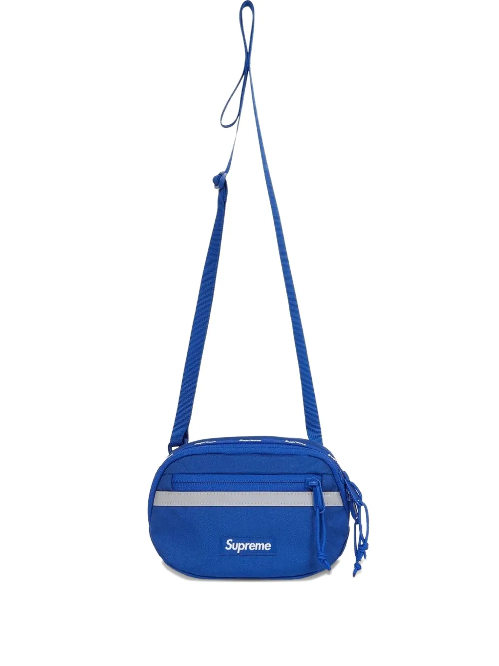 Supreme リフレクティブパネル ベルトバッグ - ブルー Supreme リフレクティブパネル ベルトバッグ - ブルー