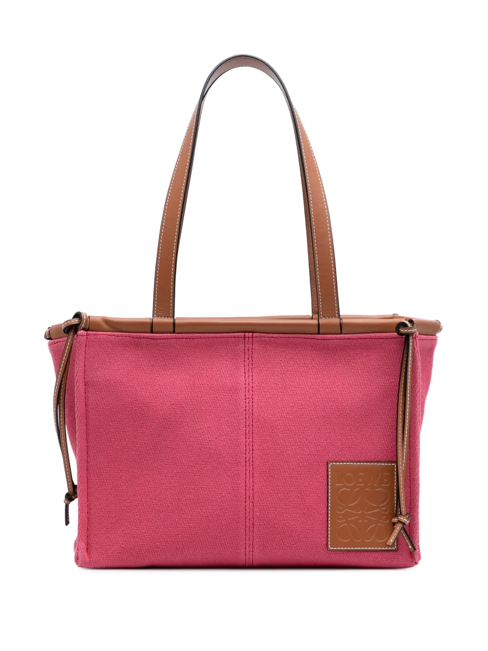 Loewe Pre-Owned 2019 Small Canvas Cushion tote bag | Pink | Image 1