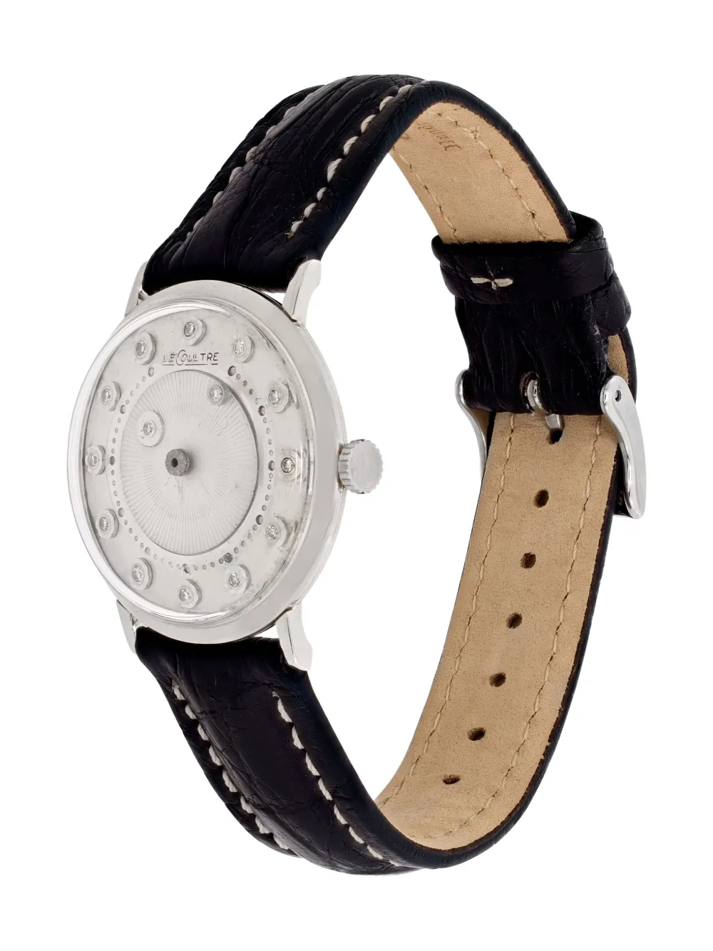 Pre-owned Jaeger-lecoultre Mystery 37mm In Silver