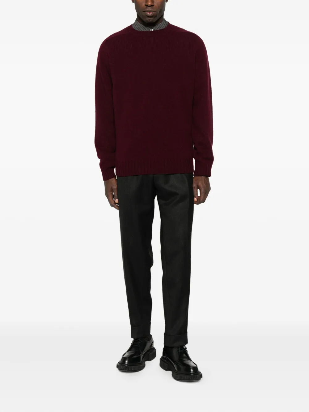 Sebago crew-neck sweater - Rood