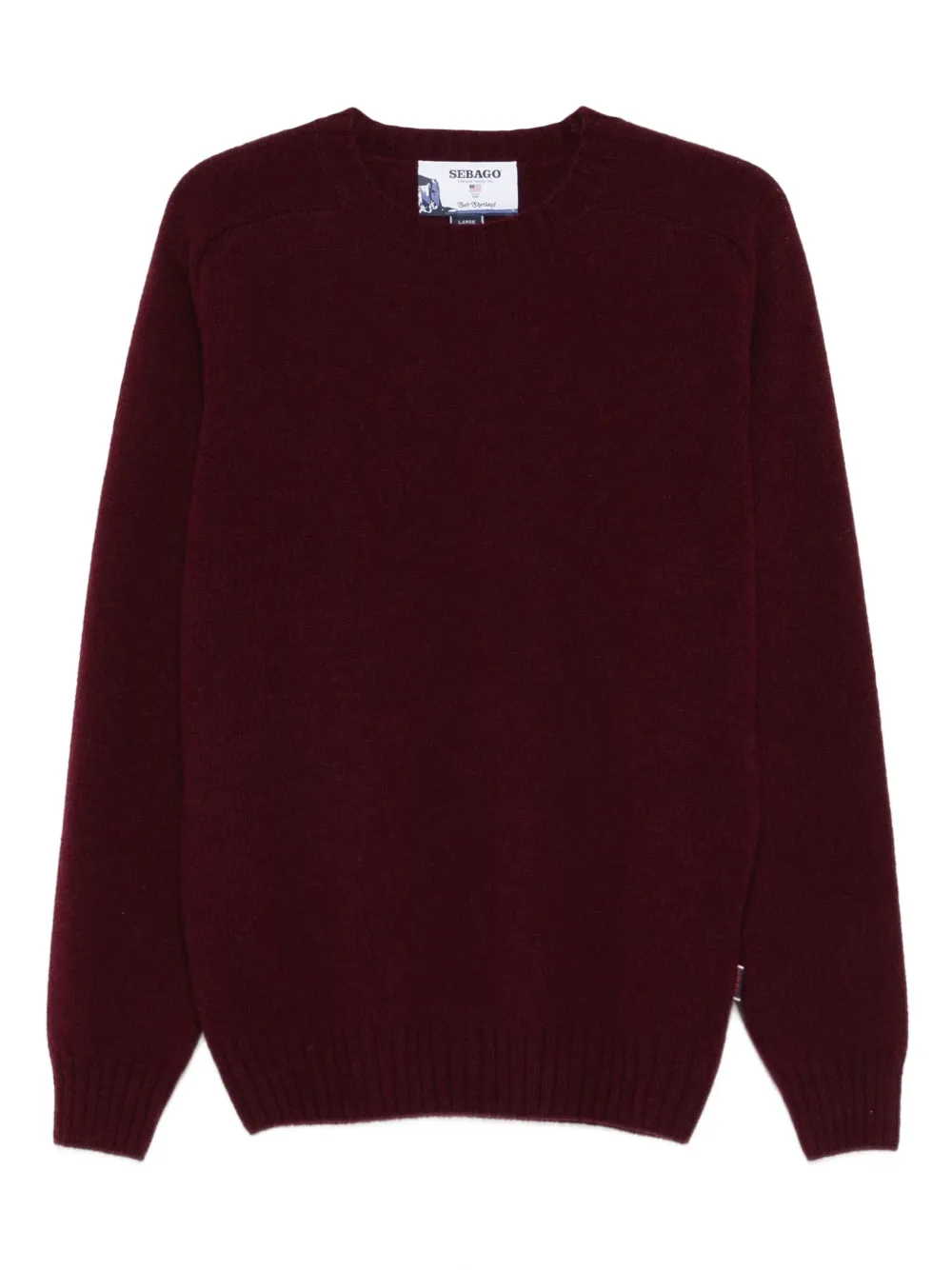 Sebago crew-neck sweater | Red | Image 1