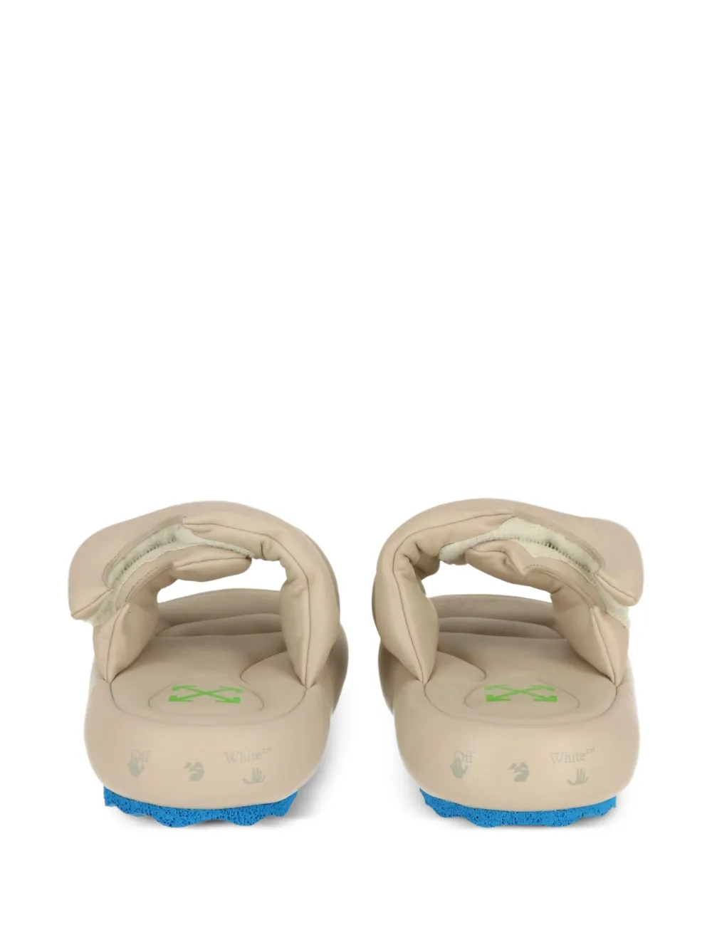 Off-White Meteor padded sandals Neutrals