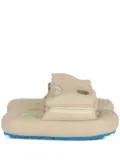 Off-White Meteor padded sandals - Neutrals