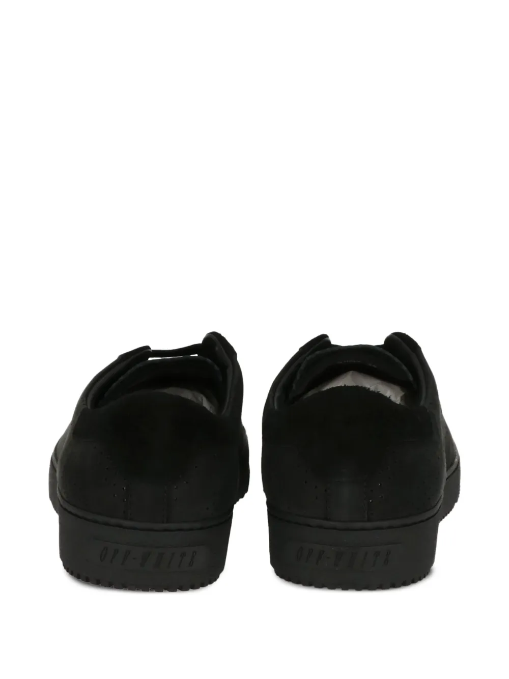 Off-White Geperforeerde sneakers Zwart