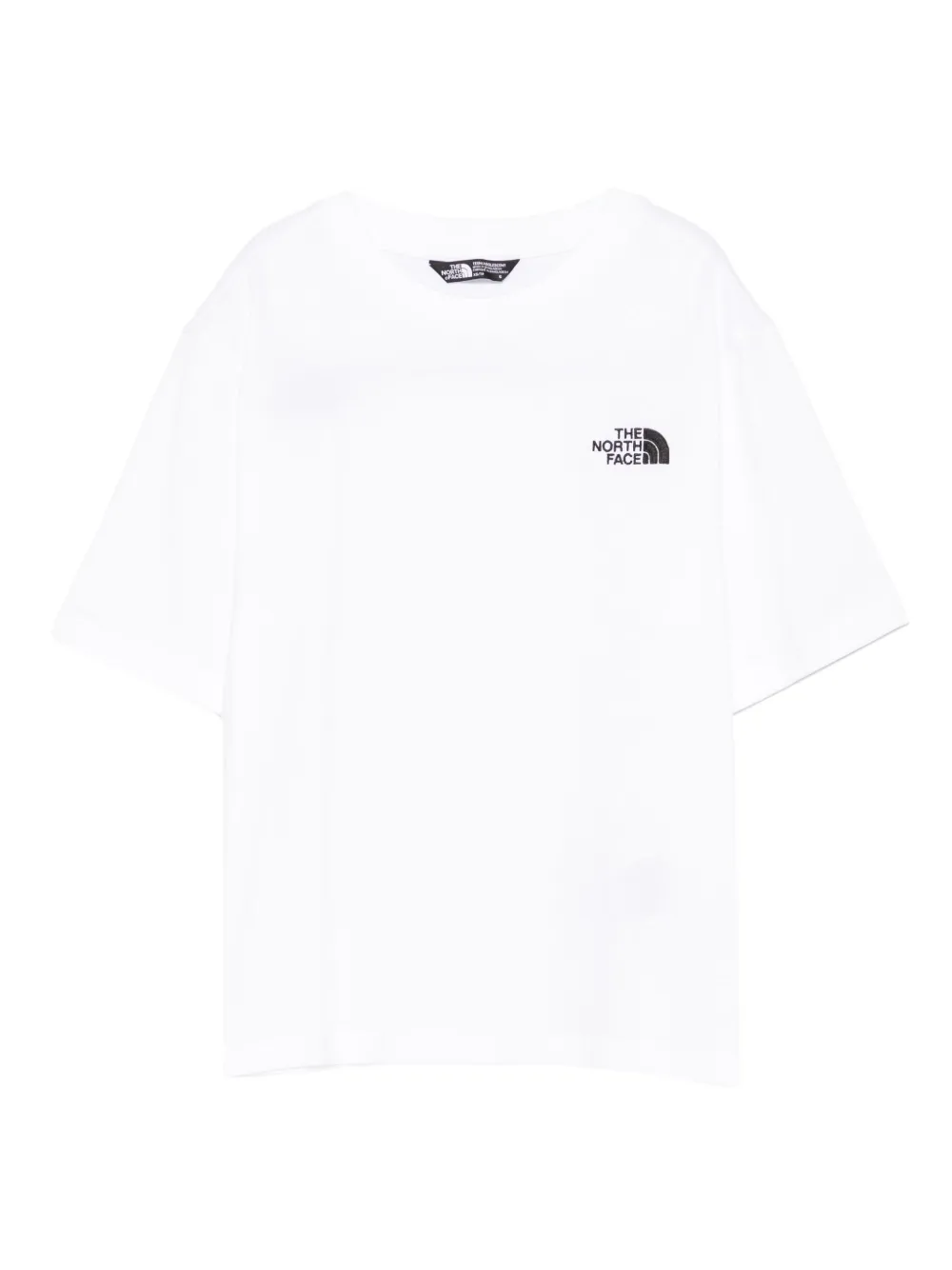The North Face Logo-embroidered T-shirt In White