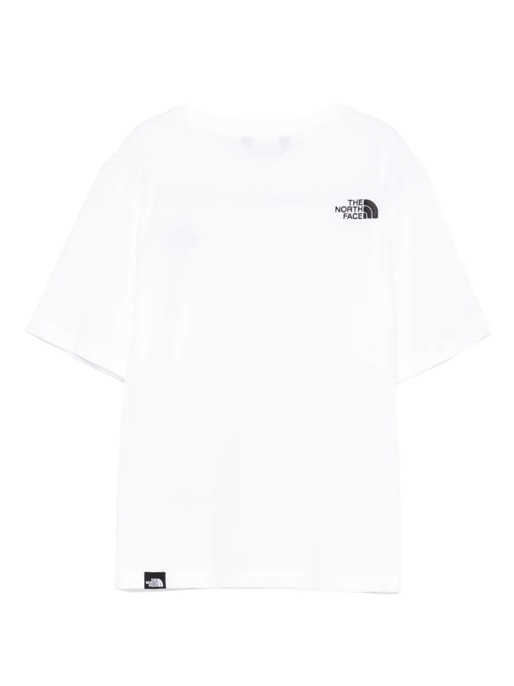 The North Face Logo-embroidered T-shirt In White