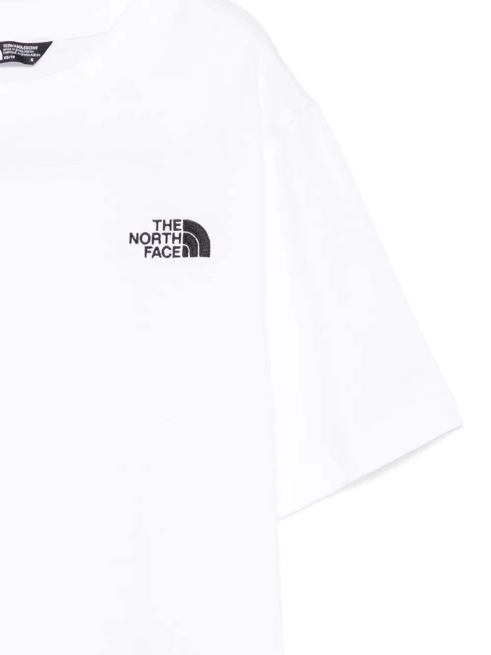 The North Face Logo-embroidered T-shirt In White