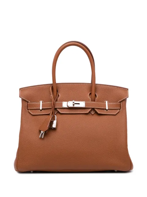 Hermès Pre-Owned شنطة يد توغو 'بيركين روتورنيه 30' 2009