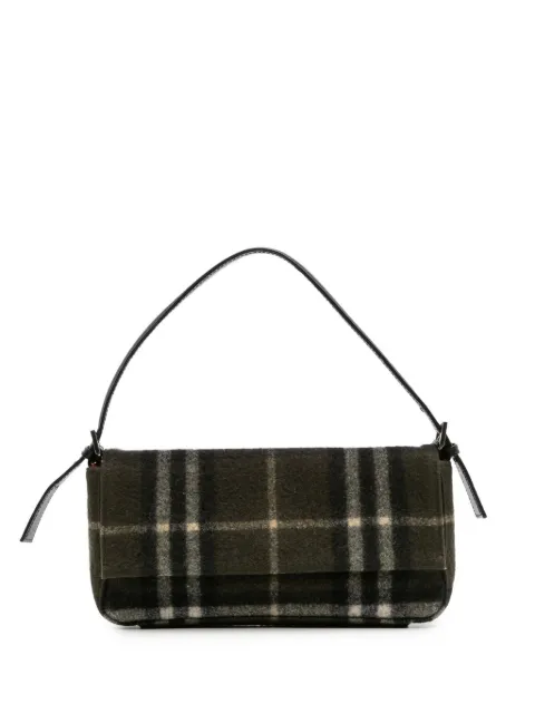 Burberry Pre-Owned 20th Century House Check Wool handbag