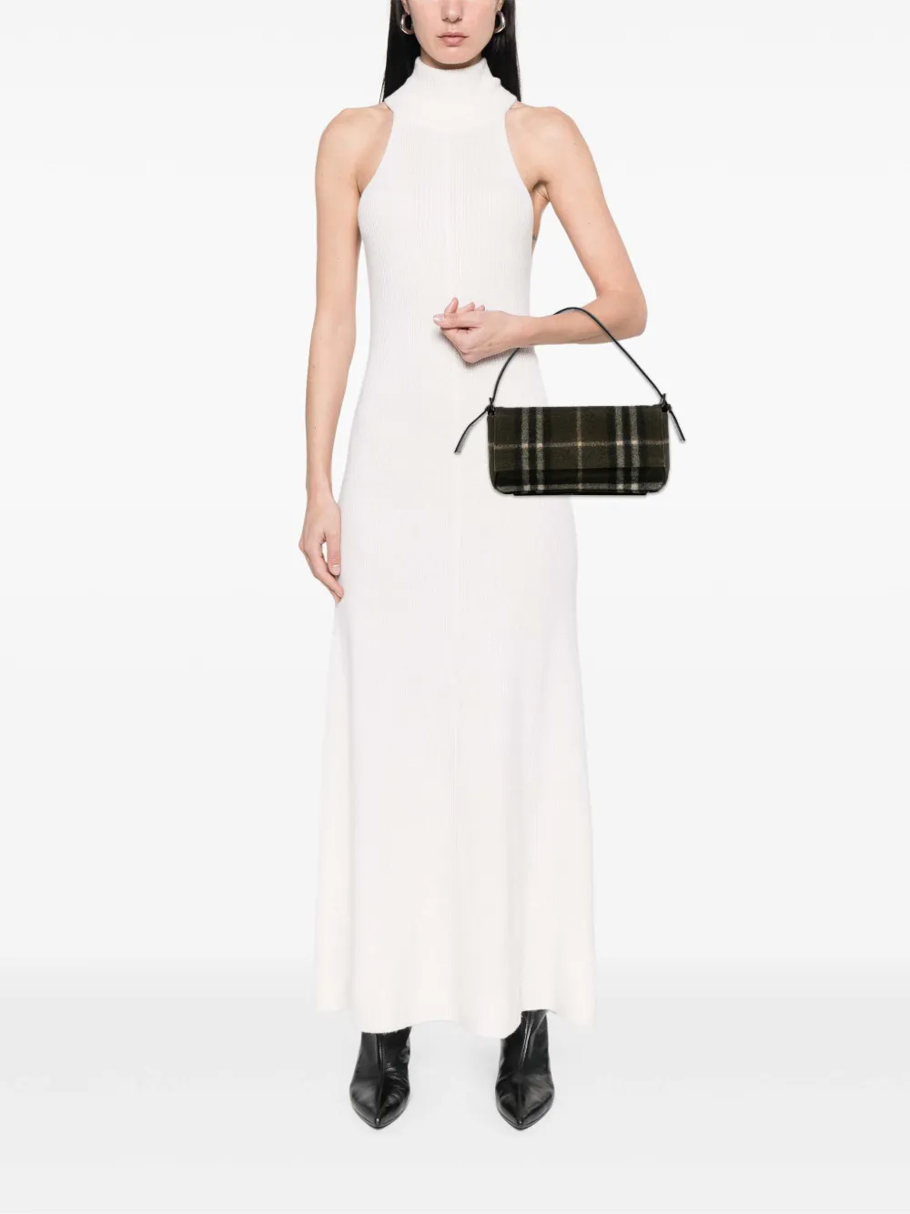 Burberry Pre-Owned 20th Century House Check Wool handbag | Pre-Owned | Image 2