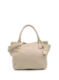Prada Pre-Owned 2000-2025 Vitello Daino Side Pocket Convertible Tote satchel - Brown