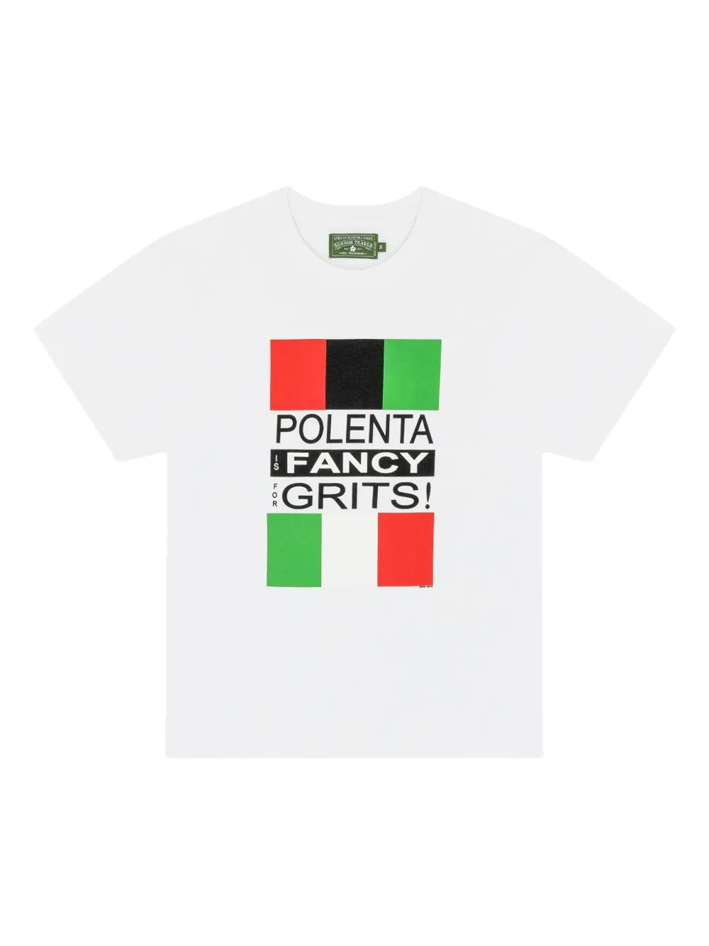 Denim Tears KMG Polenta "White" T-shirt | White | Image 1