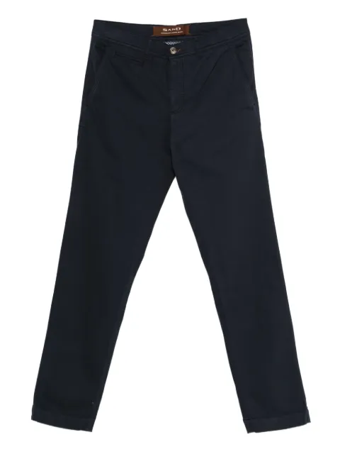 Sand Dilan cuffed cotton trousers