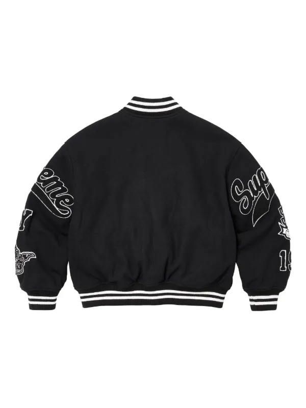 ジャケット・アウター Supreme Veritas Varsity Jacket Black XL Supreme Veritas Varsity Jacket Black FW24 – UniqueHype