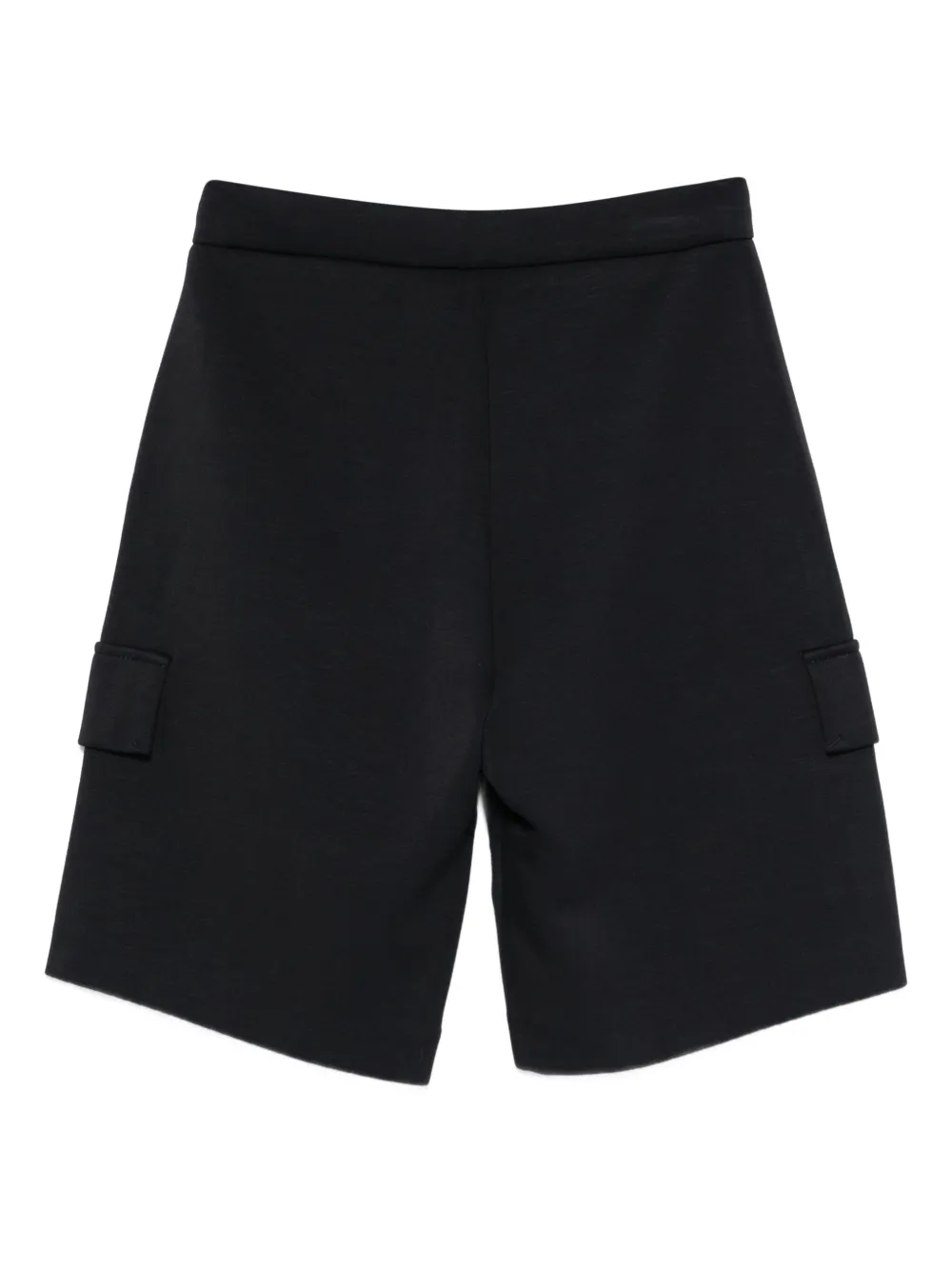 Emporio Armani Cargo-pocket Shorts In Black