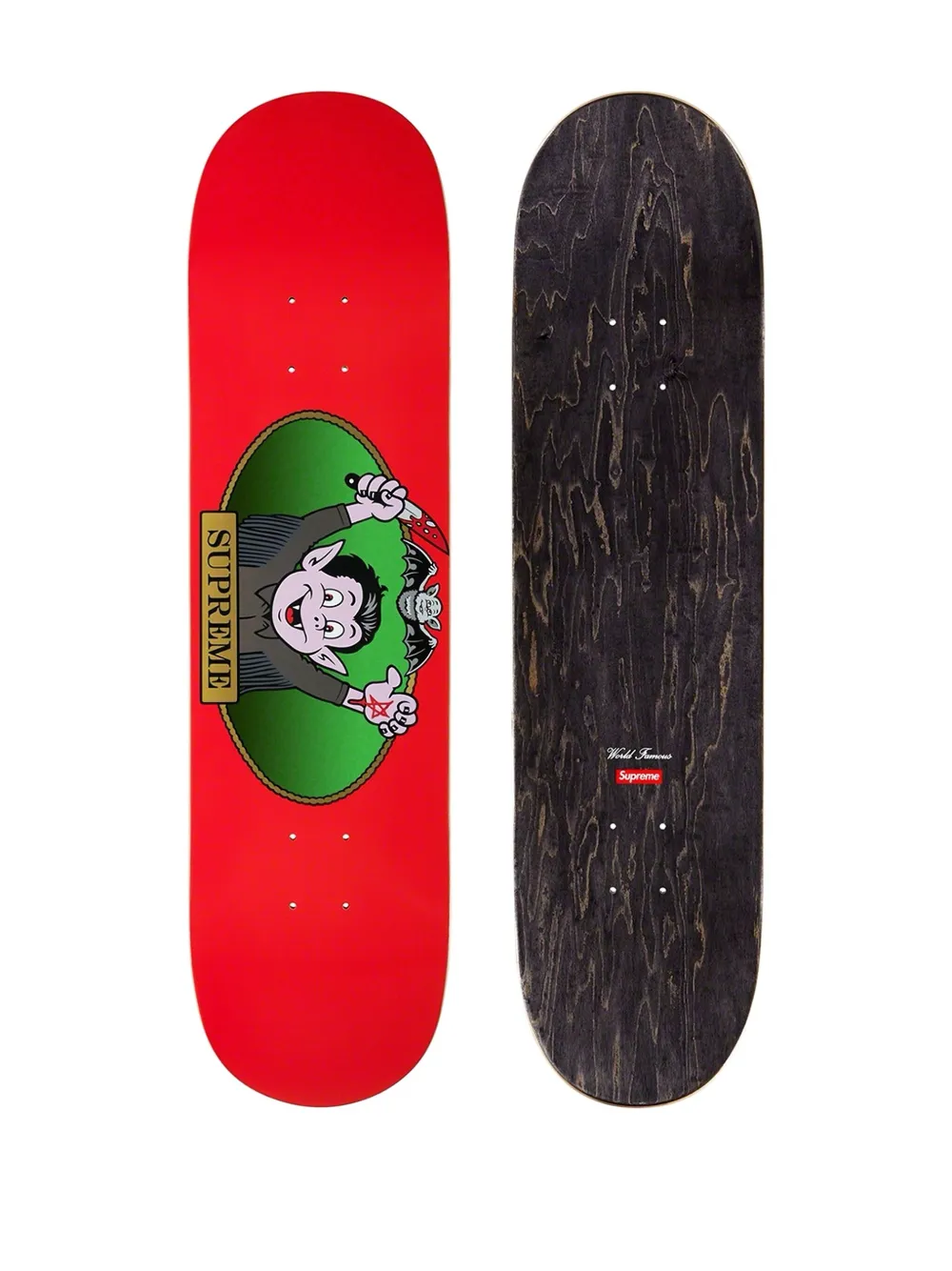 Supreme Vampire Boy "Red" skateboard | Sporting Goods | Image 2