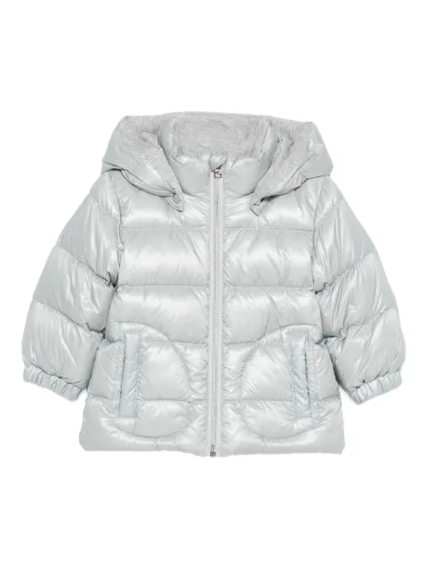 Herno Kids quilted hooded jacket