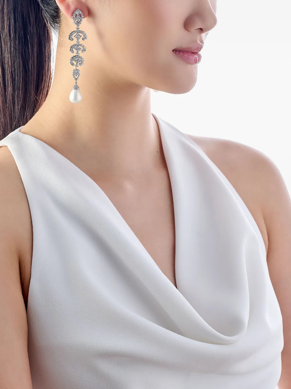 Anabela Chan 14K gold Scallop earrings | Image 2
