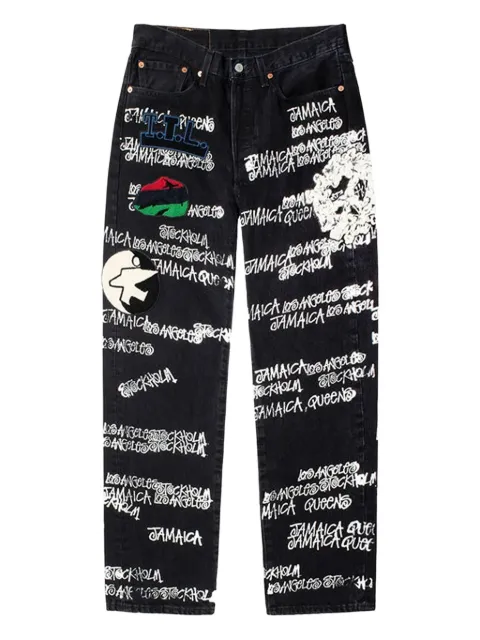 Denim Tears x Stussy x Our Legacy straight-leg jeans