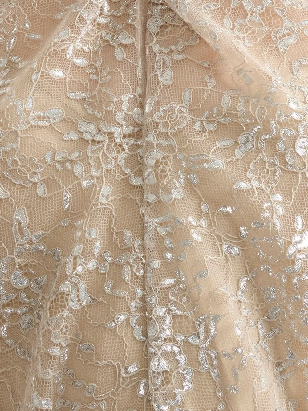 ERDEM Jurk met korte mouwen Beige