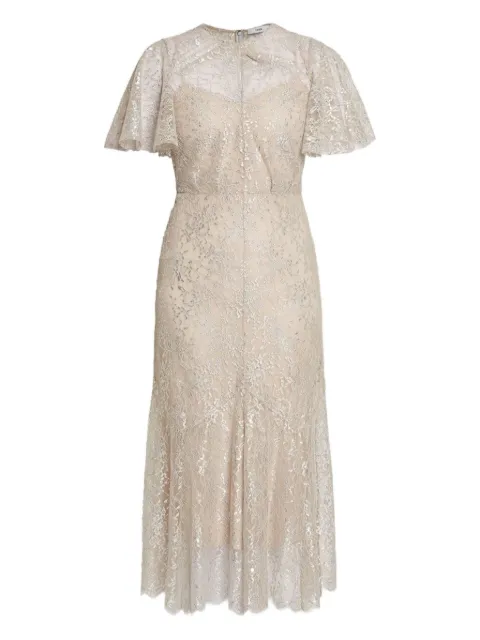 ERDEM vestido manga corta