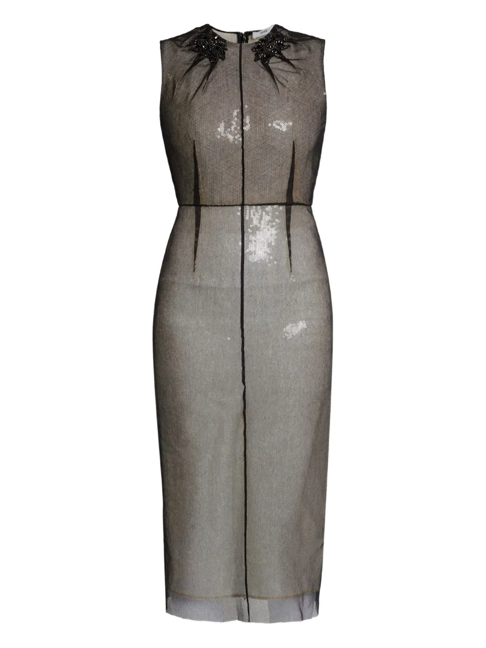 ERDEM Tubino smanicato - Nero