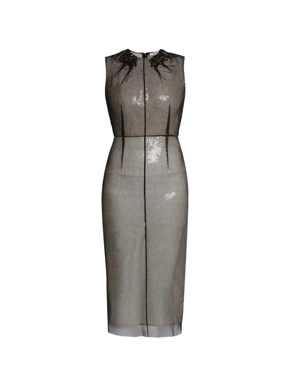 ERDEM Tubino smanicato - Nero