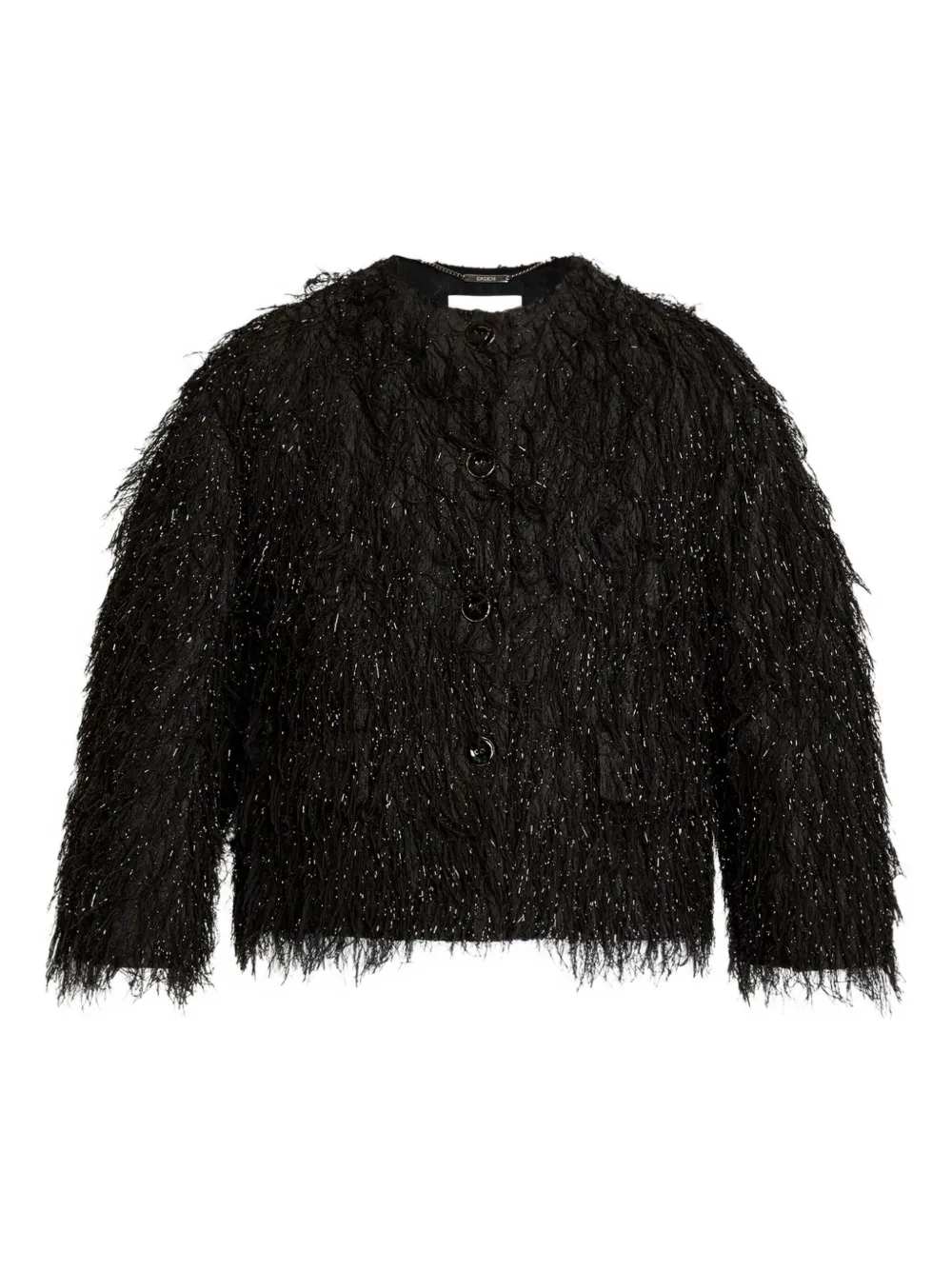 ERDEM Giacca crop - Nero