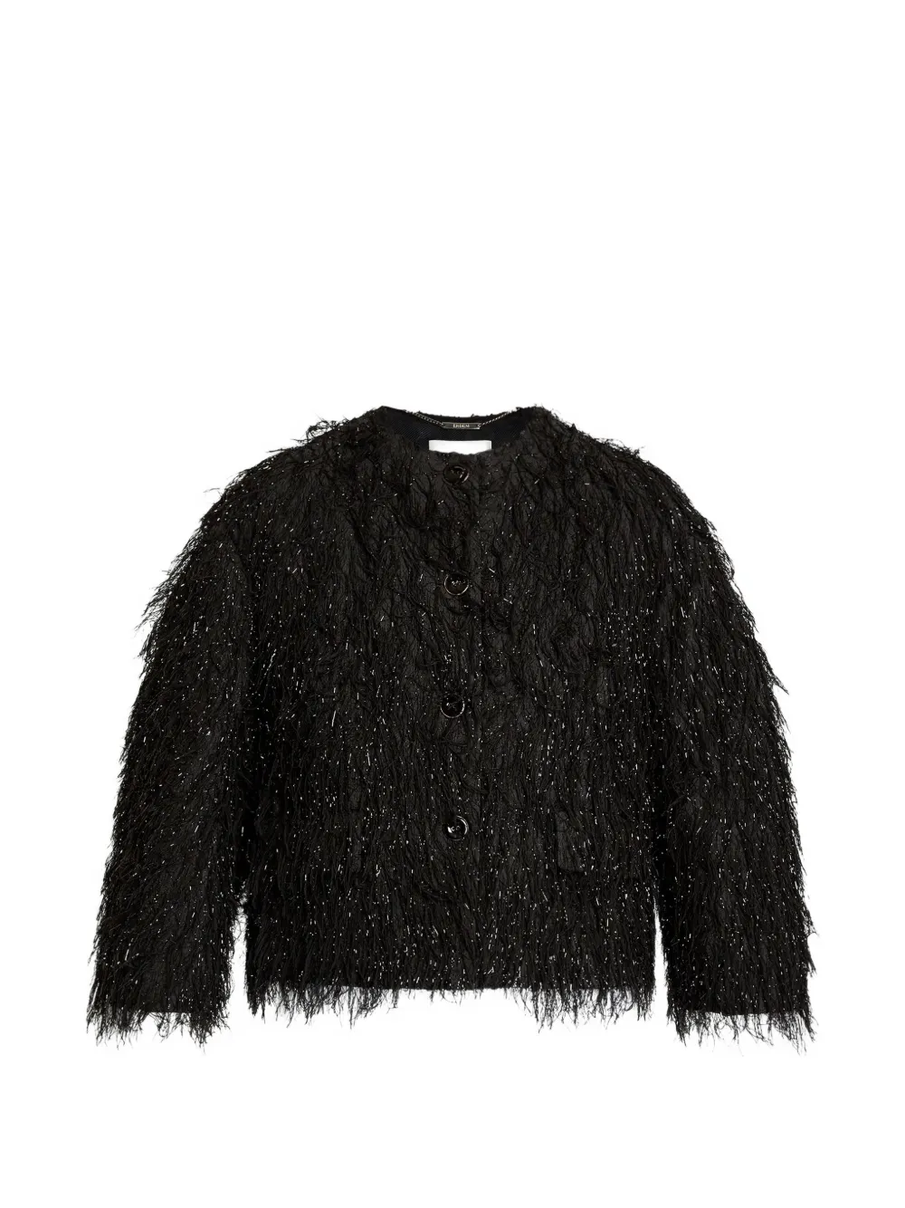 ERDEM Giacca crop - Nero