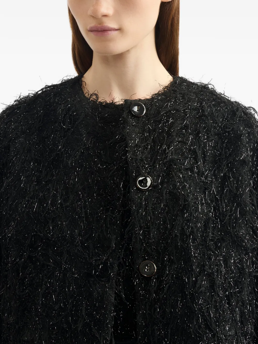 ERDEM Cropped jack Zwart